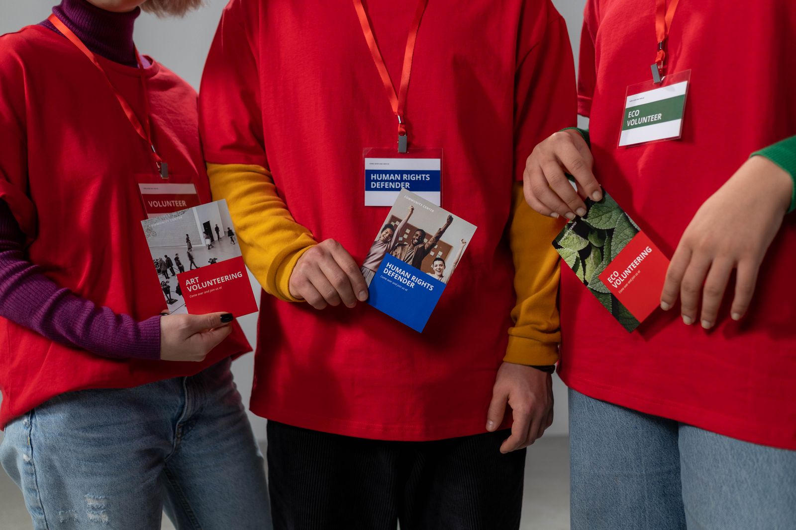Event crew guiding guests and directing footfall at a large venue